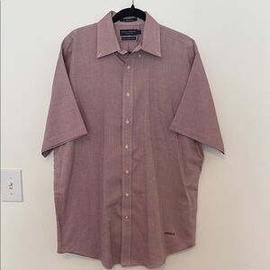 Daniel Cremieux Redish-Brown Casual Button‎ Down Shirt
